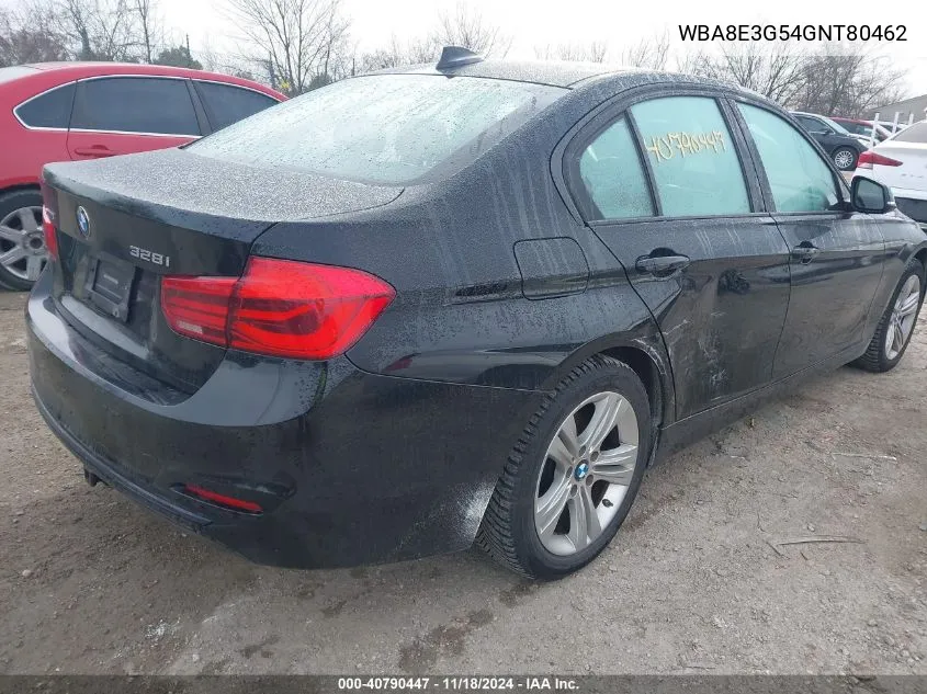 2016 BMW 328 Xi Sulev VIN: WBA8E3G54GNT80462 Lot: 40790447