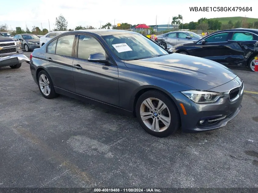 2016 BMW 330E VIN: WBA8E1C58GK479684 Lot: 40819488