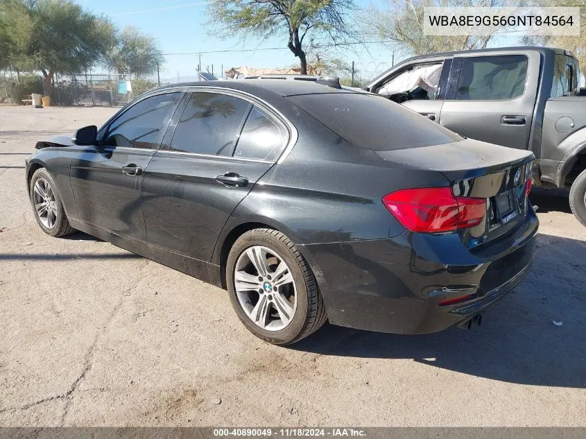 2016 BMW 328 VIN: WBA8E9G56GNT84564 Lot: 40890049