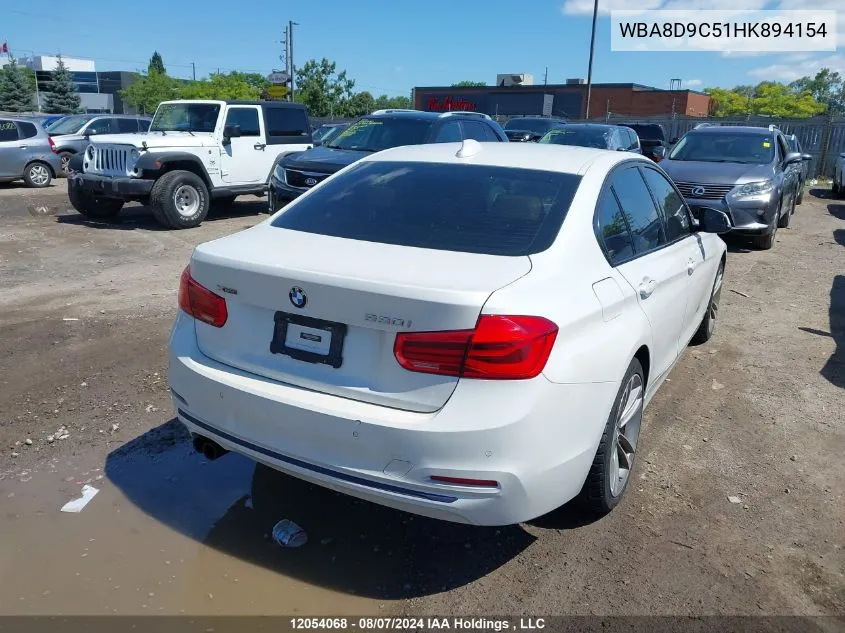 WBA8D9C51HK894154 2017 BMW 330 Xi