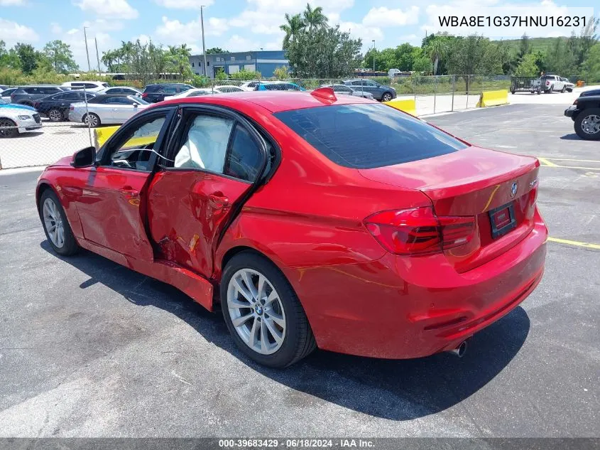 WBA8E1G37HNU16231 2017 BMW 320I