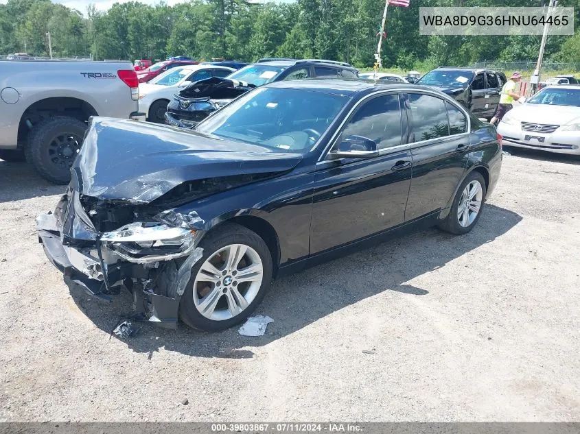 2017 BMW 330I xDrive VIN: WBA8D9G36HNU64465 Lot: 39803867