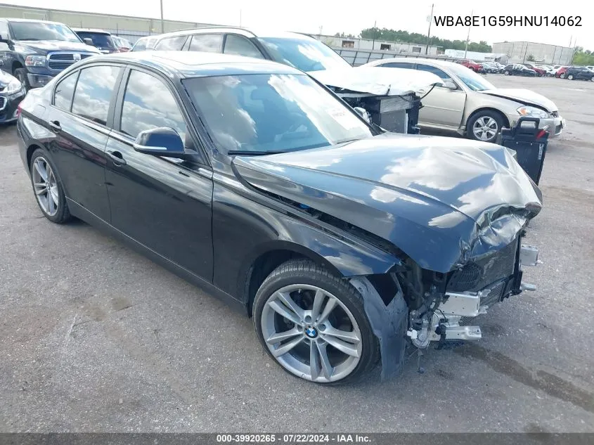 2017 BMW 320I VIN: WBA8E1G59HNU14062 Lot: 39920265