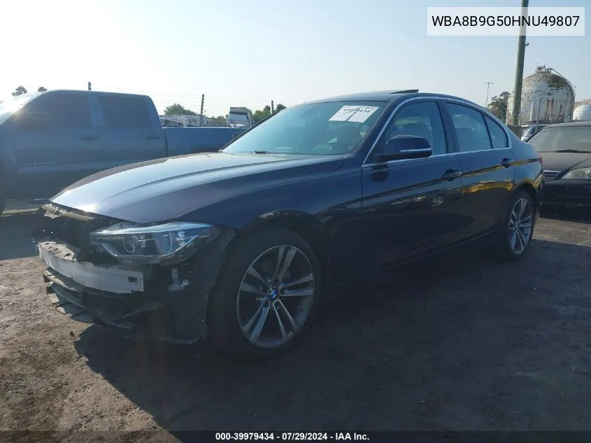 WBA8B9G50HNU49807 2017 BMW 330I I