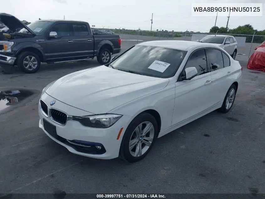 WBA8B9G51HNU50125 2017 BMW 330I