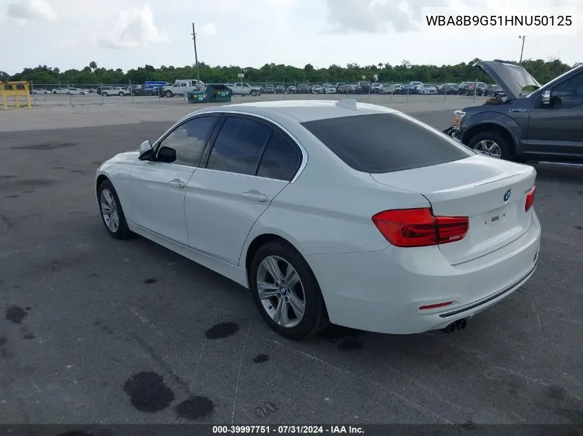 WBA8B9G51HNU50125 2017 BMW 330I