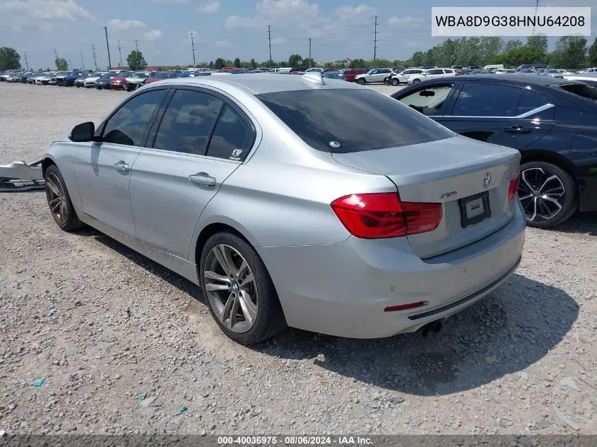 WBA8D9G38HNU64208 2017 BMW 330I xDrive