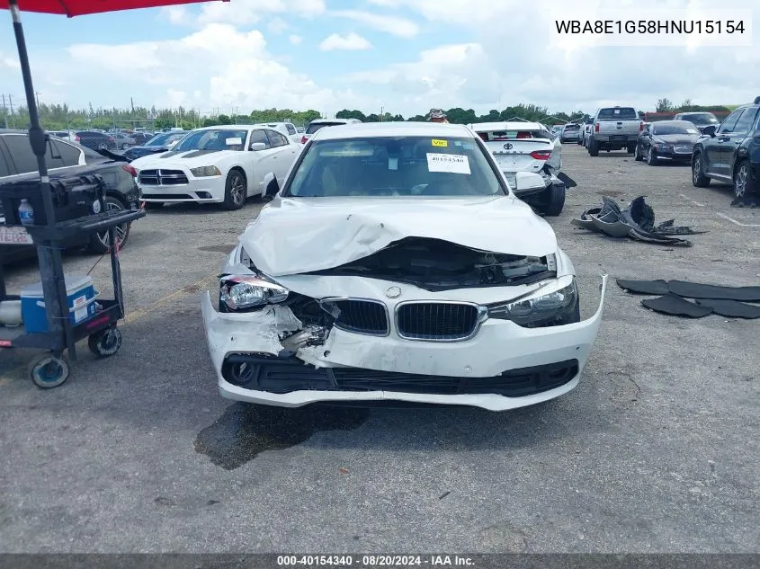 WBA8E1G58HNU15154 2017 BMW 320 I