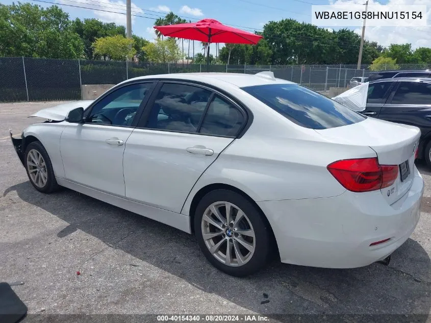 WBA8E1G58HNU15154 2017 BMW 320 I