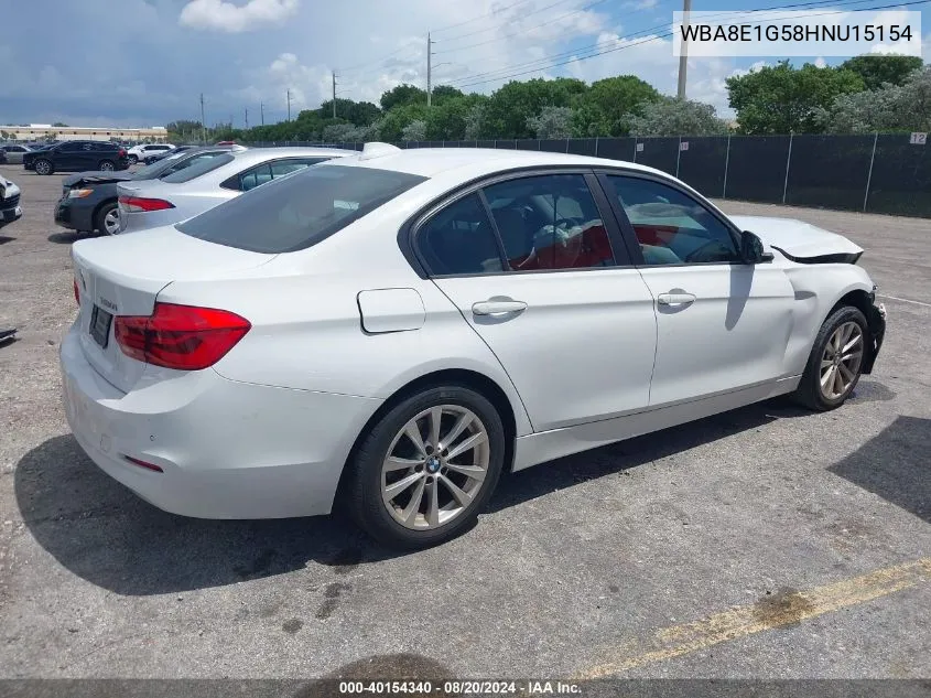 WBA8E1G58HNU15154 2017 BMW 320 I