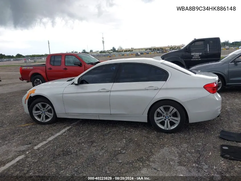 WBA8B9C34HK886148 2017 BMW 330I