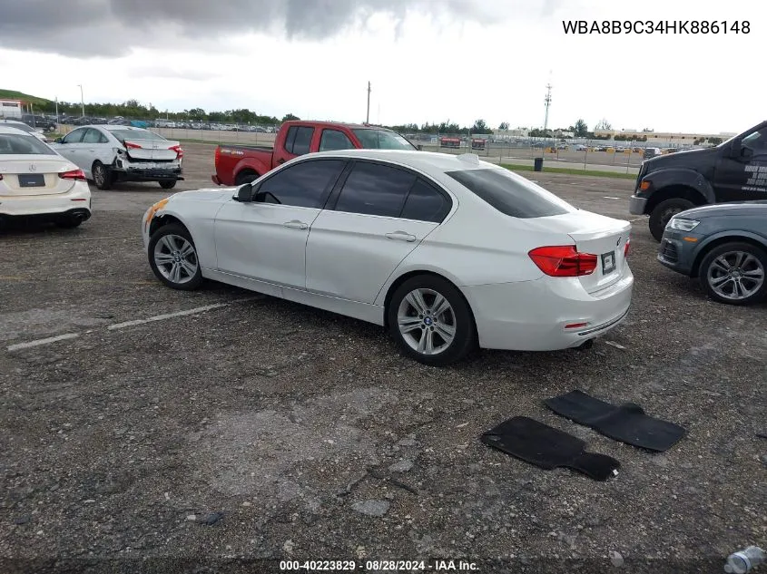 WBA8B9C34HK886148 2017 BMW 330I