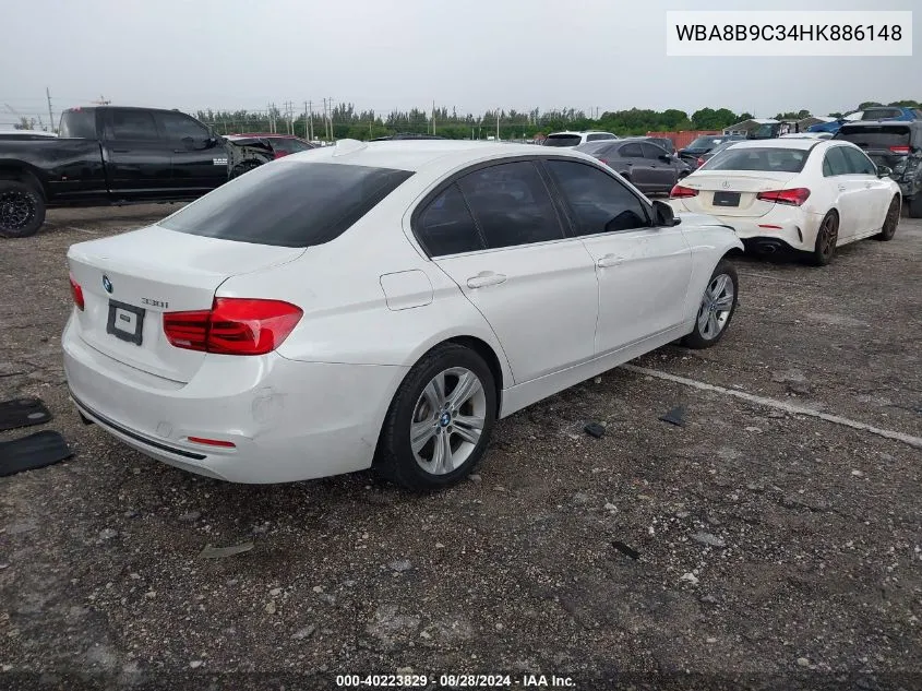 WBA8B9C34HK886148 2017 BMW 330I