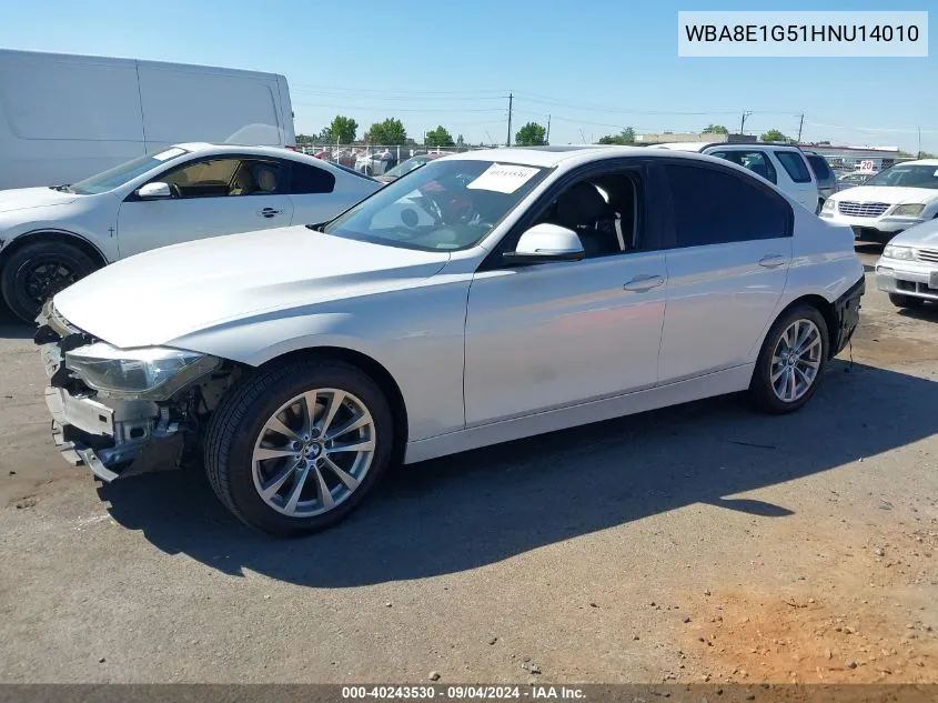 WBA8E1G51HNU14010 2017 BMW 320I