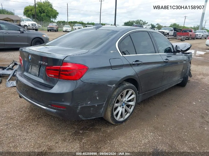 WBA8E1C30HA158907 2017 BMW 330E