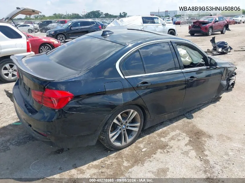 WBA8B9G53HNU50806 2017 BMW 330I