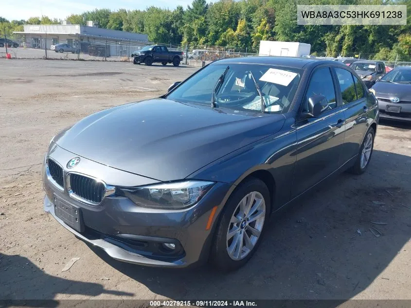 WBA8A3C53HK691238 2017 BMW 320I xDrive