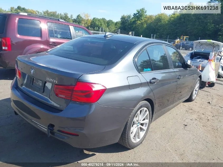 WBA8A3C53HK691238 2017 BMW 320I xDrive