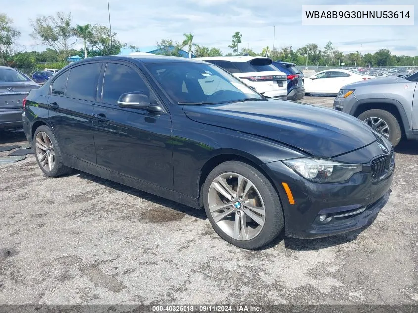 WBA8B9G30HNU53614 2017 BMW 330I