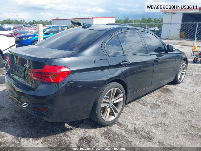 WBA8B9G30HNU53614 2017 BMW 330I