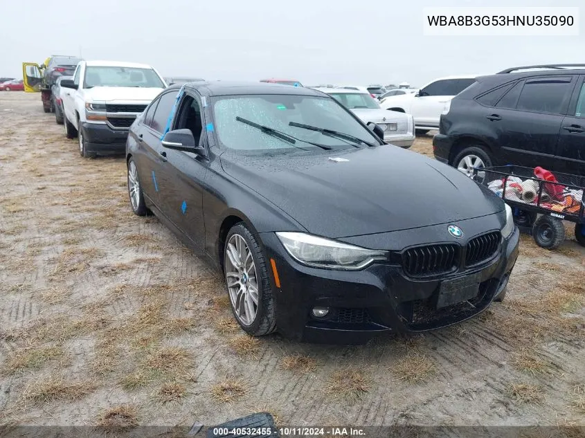 WBA8B3G53HNU35090 2017 BMW 340I