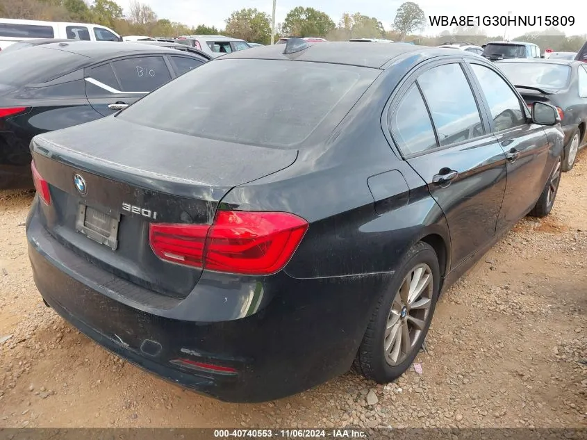 2017 BMW 320I VIN: WBA8E1G30HNU15809 Lot: 40740553