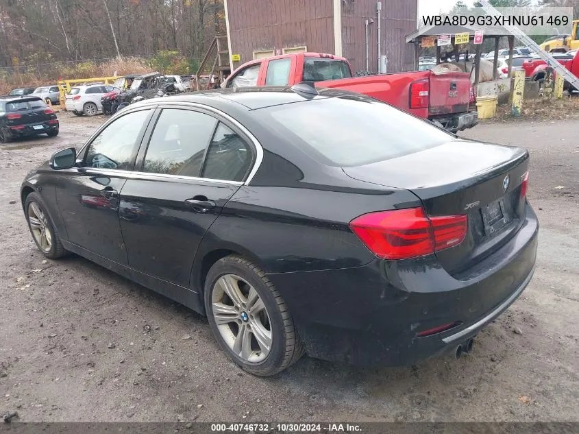 2017 BMW 330I xDrive VIN: WBA8D9G3XHNU61469 Lot: 40746732