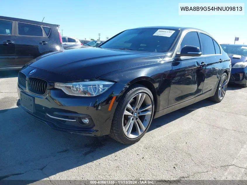 2017 BMW 330I VIN: WBA8B9G54HNU09813 Lot: 40861335