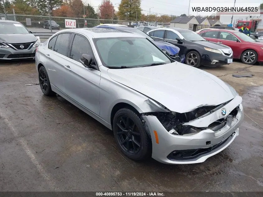 2017 BMW 330I xDrive VIN: WBA8D9G39HNU64525 Lot: 40895753