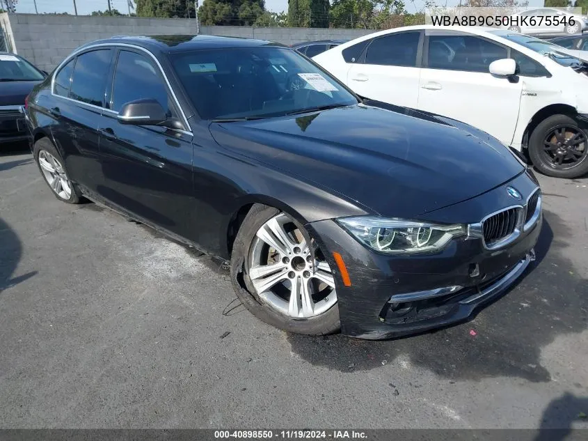 2017 BMW 330I VIN: WBA8B9C50HK675546 Lot: 40898550