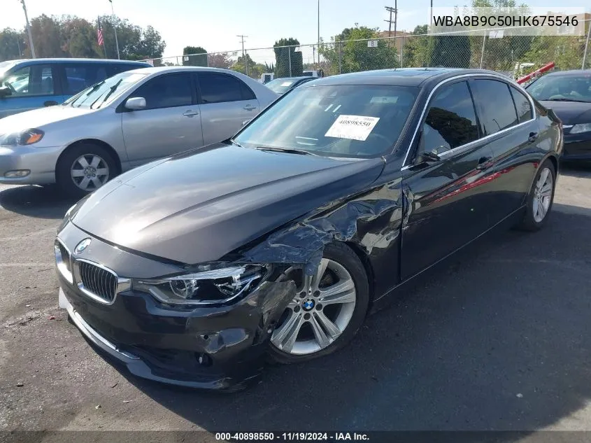 2017 BMW 330I VIN: WBA8B9C50HK675546 Lot: 40898550