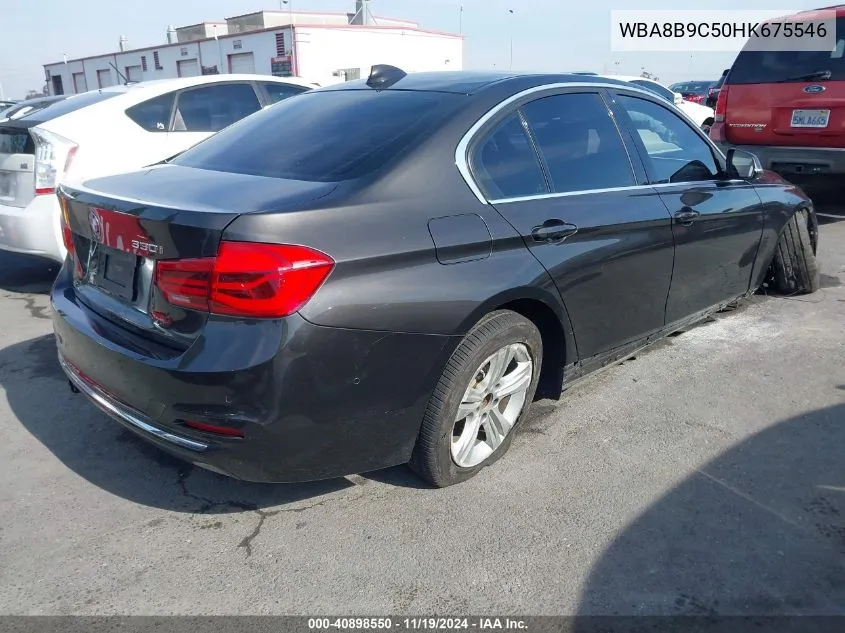 2017 BMW 330I VIN: WBA8B9C50HK675546 Lot: 40898550