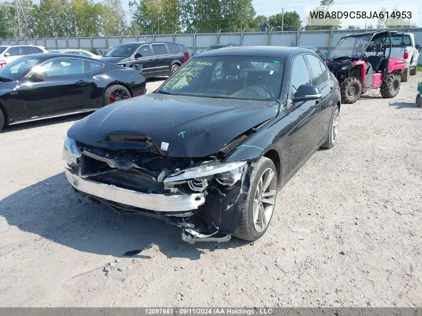 WBA8D9C58JA614953 2018 BMW 3 Series