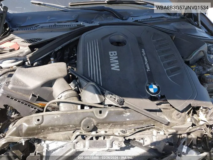 WBA8B3G57JNV01534 2018 BMW 340I