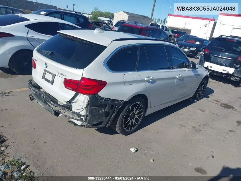 WBA8K3C55JA024048 2018 BMW 330I xDrive