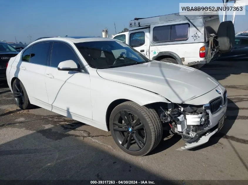 2018 BMW 330I VIN: WBA8B9G52JNU97363 Lot: 39317263