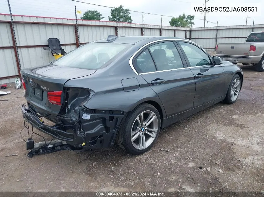 WBA8D9C52JA608551 2018 BMW 330I xDrive