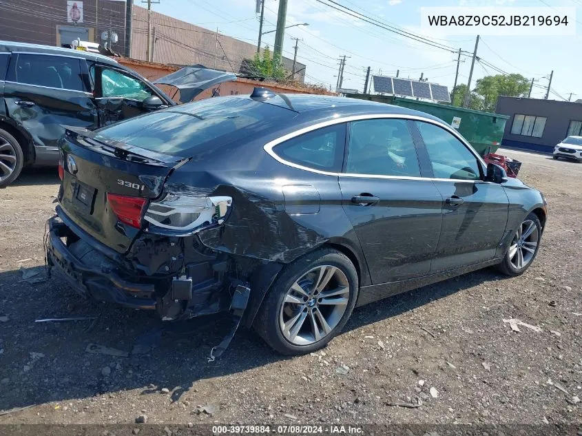 2018 BMW 330I Gran Turismo xDrive VIN: WBA8Z9C52JB219694 Lot: 39739884