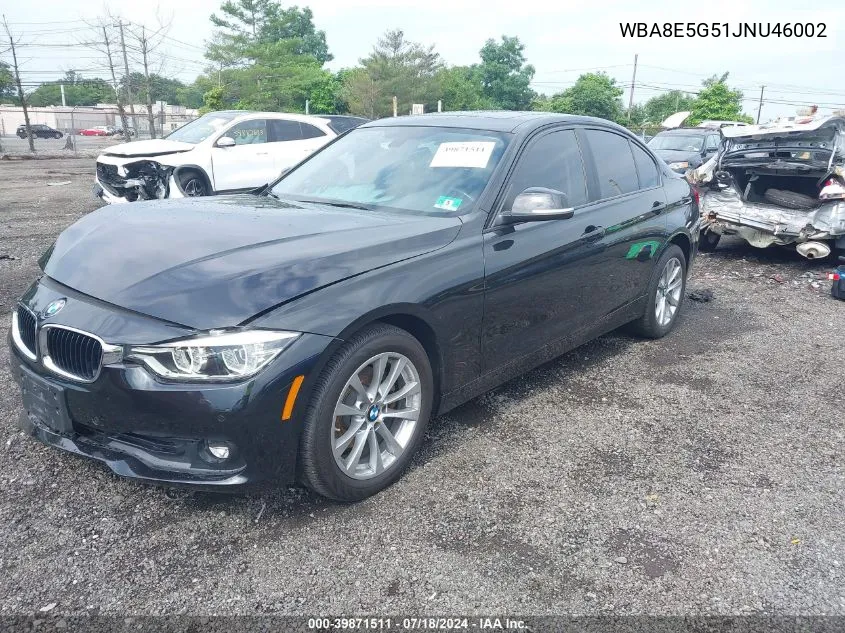 WBA8E5G51JNU46002 2018 BMW 320I xDrive