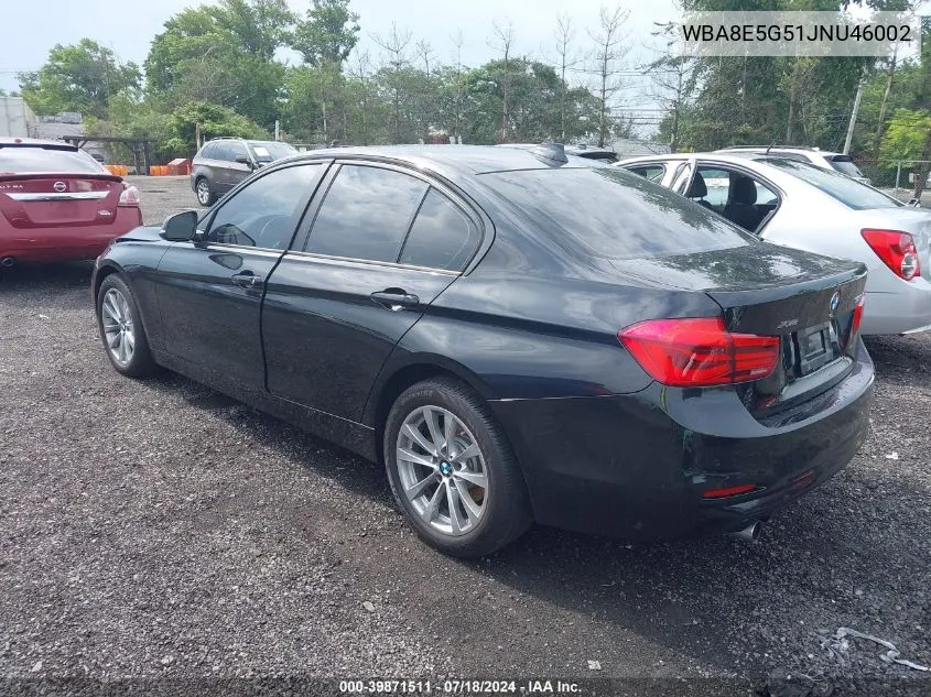 WBA8E5G51JNU46002 2018 BMW 320I xDrive