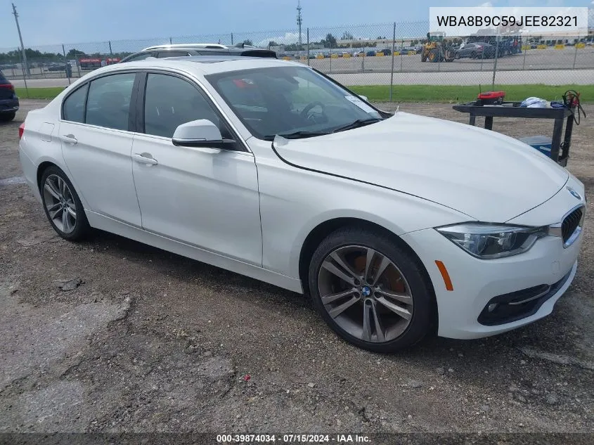 2018 BMW 330I VIN: WBA8B9C59JEE82321 Lot: 39874034