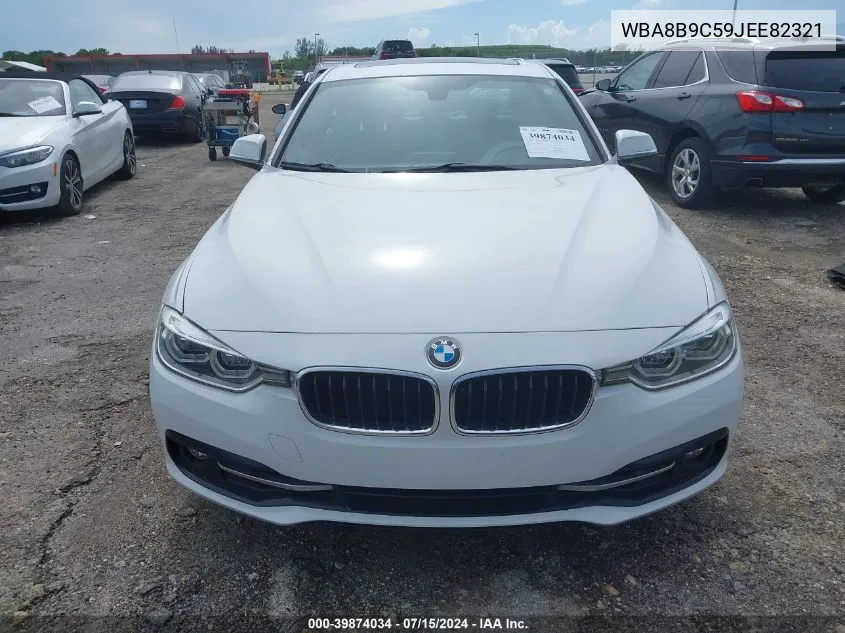 2018 BMW 330I VIN: WBA8B9C59JEE82321 Lot: 39874034