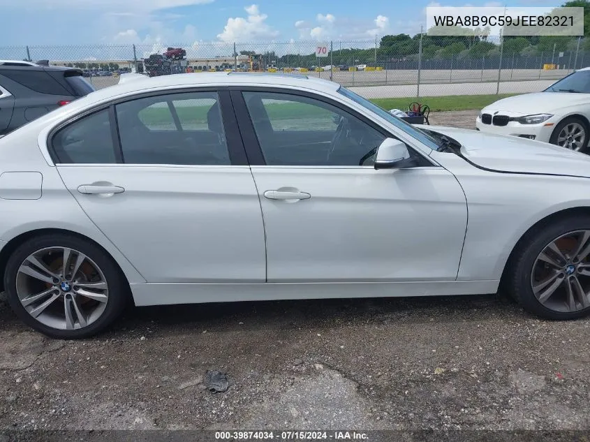 2018 BMW 330I VIN: WBA8B9C59JEE82321 Lot: 39874034