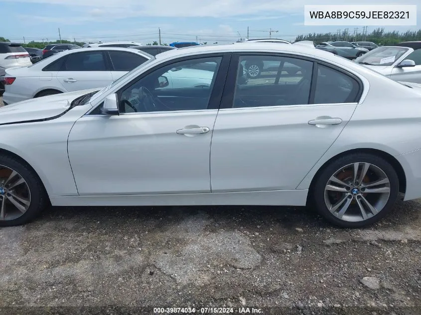 2018 BMW 330I VIN: WBA8B9C59JEE82321 Lot: 39874034