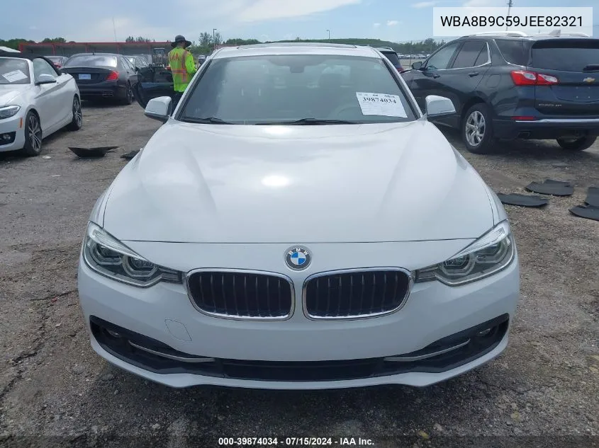 2018 BMW 330I VIN: WBA8B9C59JEE82321 Lot: 39874034