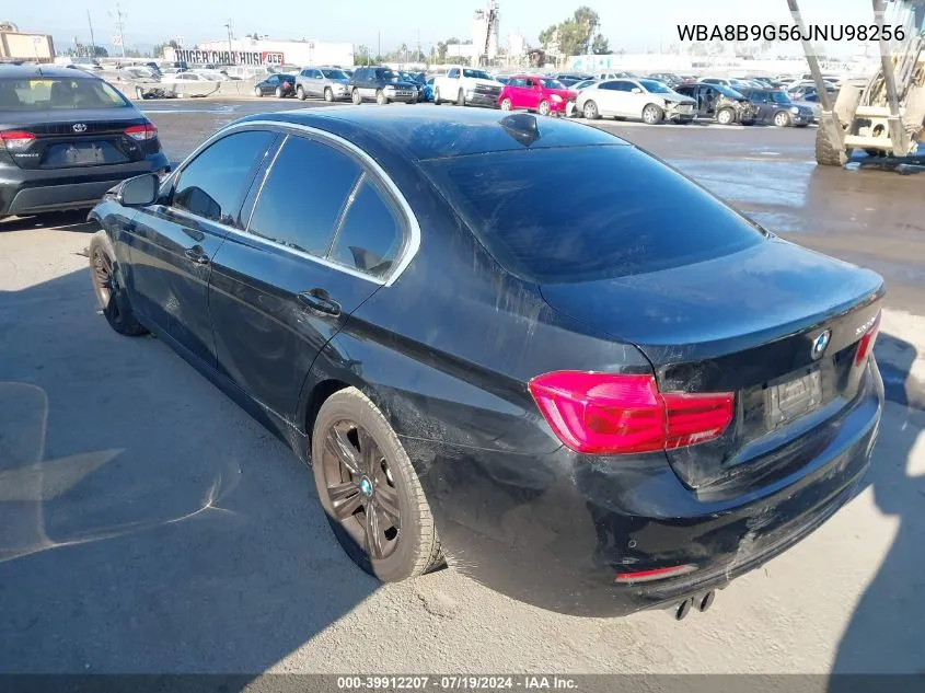 2018 BMW 330I VIN: WBA8B9G56JNU98256 Lot: 39912207