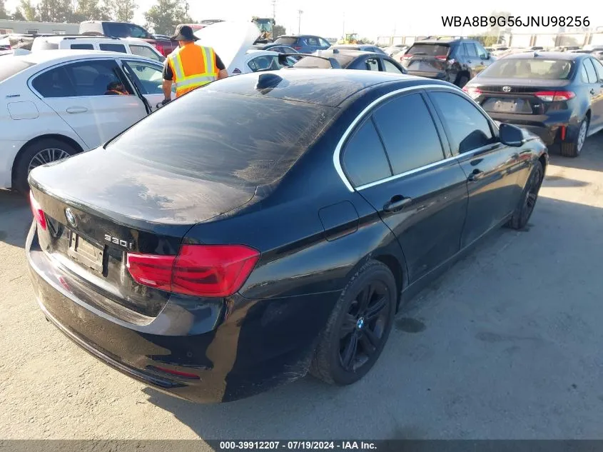 2018 BMW 330I VIN: WBA8B9G56JNU98256 Lot: 39912207