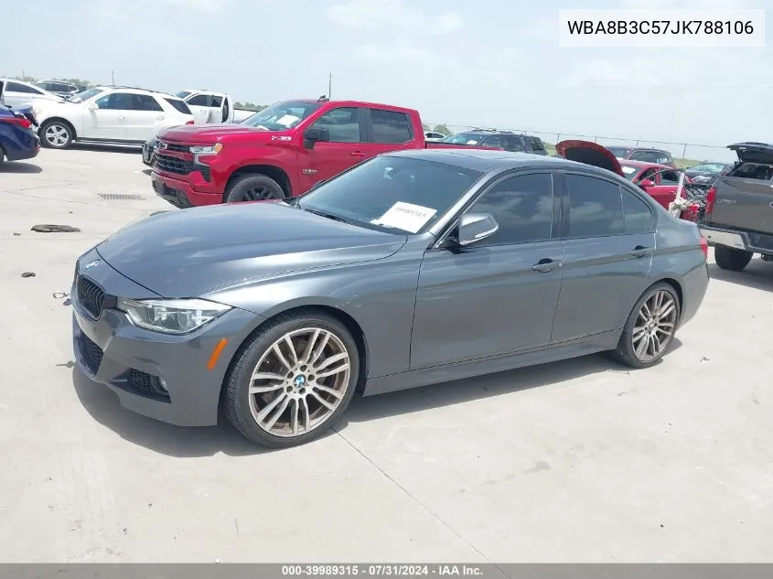 2018 BMW 340I VIN: WBA8B3C57JK788106 Lot: 39989315