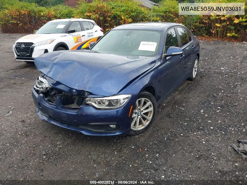 WBA8E5G59JNV03031 2018 BMW 320I xDrive