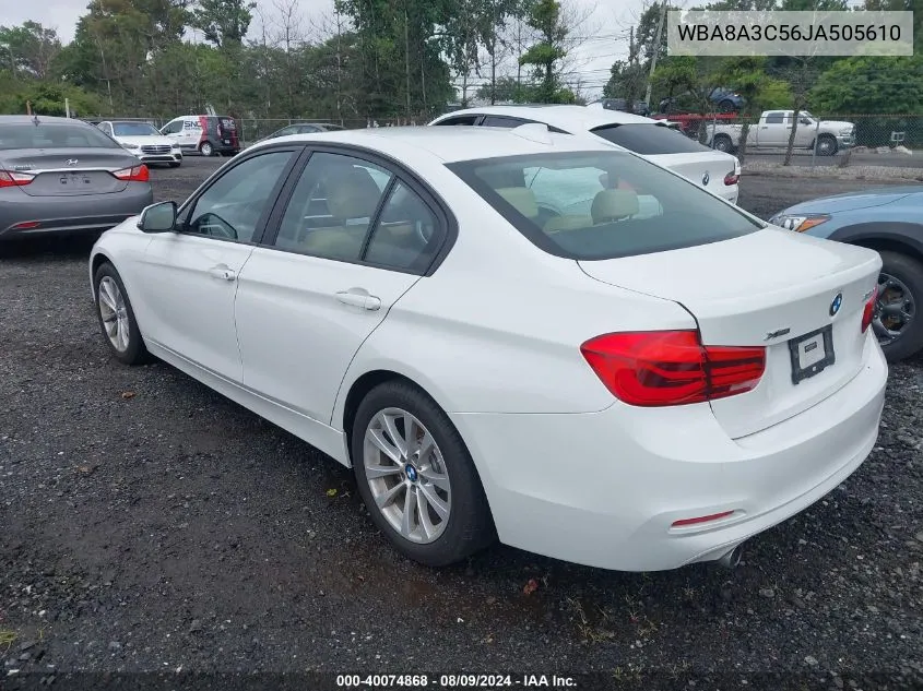 WBA8A3C56JA505610 2018 BMW 320 Xi